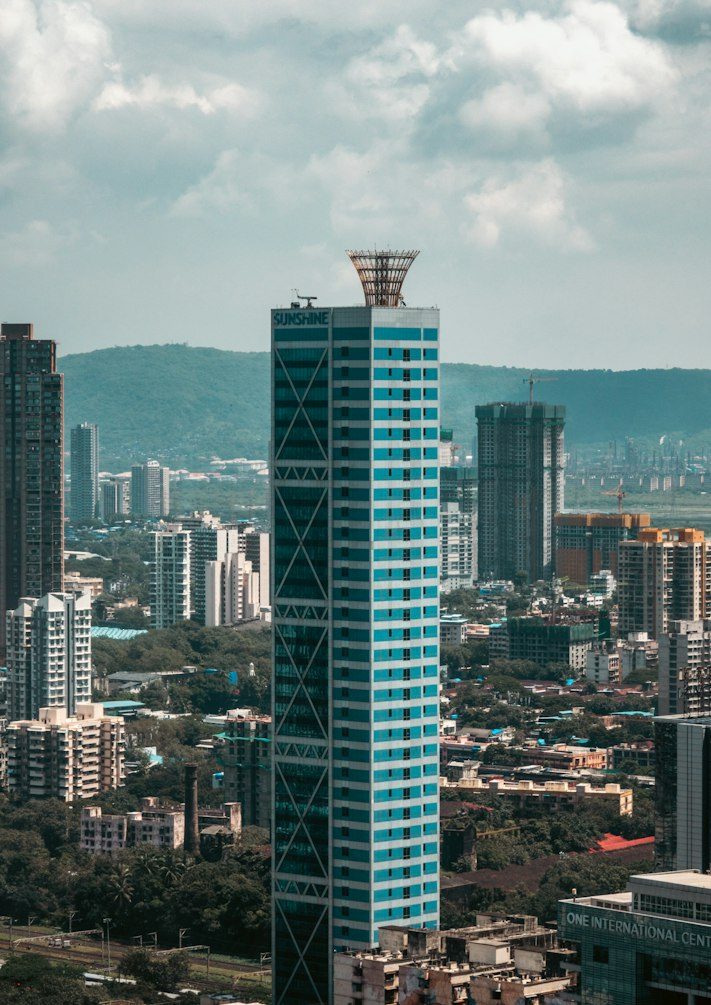 The Worli skyline along the bay, where Pegasus takes its place.